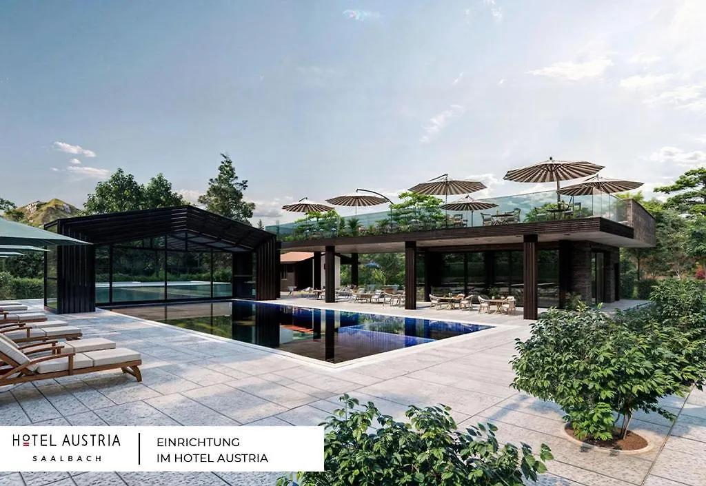 Отель Villa Austria Saalbach